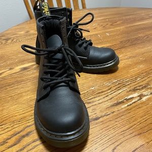 Dr. Martens Junior 1460 Softy T Leather Lace Up Boots